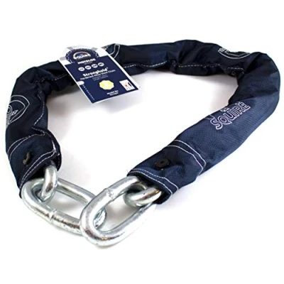 Image of Henry Squire TC14/4 High Security Chain 14mm Link 1.2 meter length SOLD SECURE GOLD MOTORCYCLE