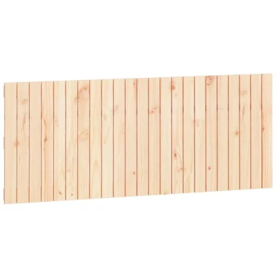 Image of vidaXL Wall Headboard 147x3x60 cm Solid Wood Pine