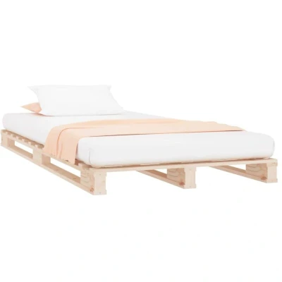 Image of vidaXL Pallet Bed without Mattress 90x200 cm Solid Wood