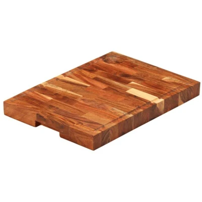 Image of vidaXL Chopping Board 42x30x4 cm Solid Wood Acacia