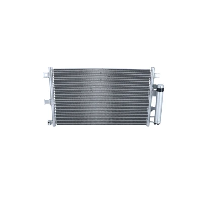 Image of NE5161480C Condenser NRF Easy Fit 350481 with dryer, seal ring 15,5mm 10,1mm 572mm MAZDA: MX 5 3