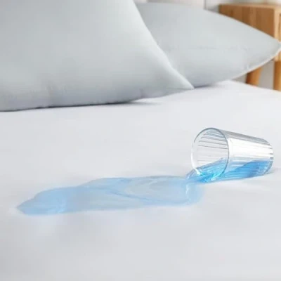 Image of Corovin Water Resistant Mattress Protector (Single 90 x 190 25 cms)