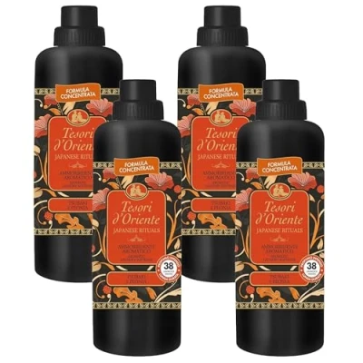 Image of sarcia.eu Tesori d&#039;Oriente Japanese Rituals Concentrated Fabric Softener 760 ml x4