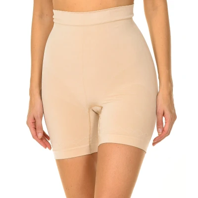 Image of Intimidea Womens High waisted modeling shorts Gold Class 410465 women Beige Size 2XL