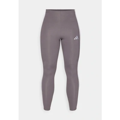 Image of adidas Sportswear Essentials 3STRIPES Leggings Leggings, Women&#039;s, Size: XS, Grey strata/white