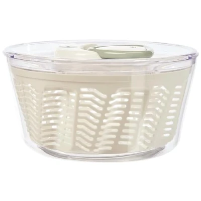 Image of Zyliss Large White Easy Spin 2 Salad Spinner