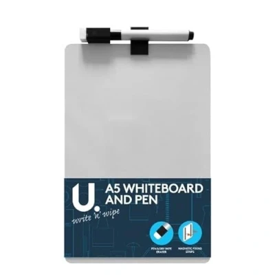 Image of Martello U. Magnetic Write &amp; Wipe A5 Whiteboard Pen, (P2264)