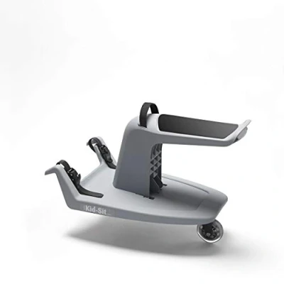 Image of Kidsit Grey Black EVEKS013 Universal Buggy Board with Child Seat,