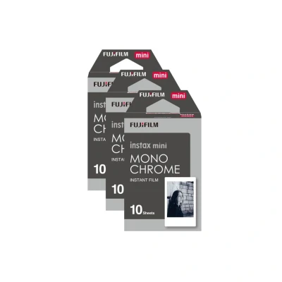 Image of Fujifilm Instax Mini Monochrome Instant Film 30 Pack