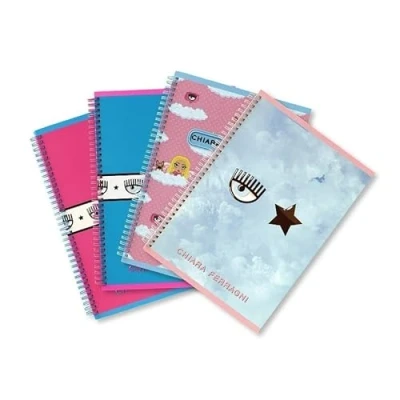 Image of Pigna Skip Chiara Spider Notebook, Pack of 4, 02317981R, F.to A5 15 x 21