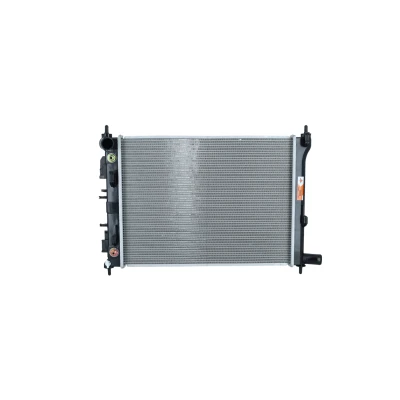 Image of 25310H8150 Engine radiator NRF 550364 Aluminium 500mm 377mm 16mm Brazed cooling fins KIA: Rio 4
