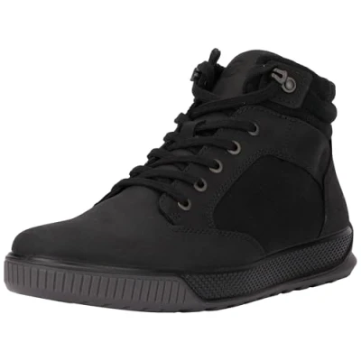 Image of ECCO Men&#039;s Bypath Tred Ankle Boot, Black Coffee, 10 UK