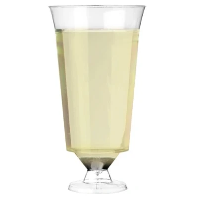 Image of AIOS Recyclable Flexible Plastic Wine Glasses. Capaity 235ml. (30)