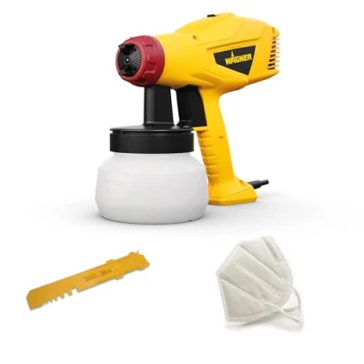 Image of WAGNER Wood&amp;Metal paint sprayer W 125 for laquers and varnishes, interior exterior usage, 5m² in 10 min., container 600 ml, 350