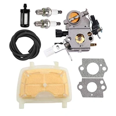 Image of Hippotech C1Q S121C Carburetor with 1139 120 1602 Air Filter for STIHL MS171 MS181 MS211 MS 181 171 211 Chainsaw