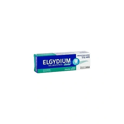 Image of Elgydium Toothpaste Gel Junior Decay Protection 7/12 Years Old Sweet Mint 50ml