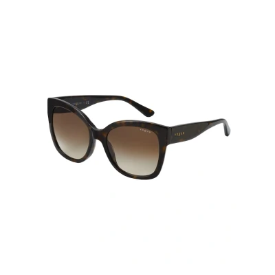 Image of Vogue Eyewear Sunglasses, Women&#039;s, Size: 54, Brown