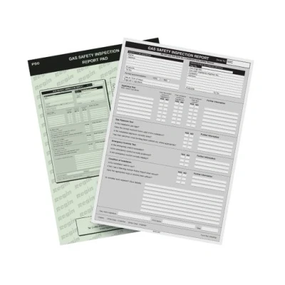 Image of Regin REGP50 Safety Inspection Record Pad