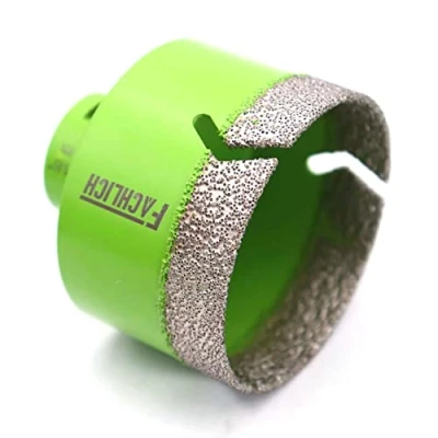 Image of FACHLICH Diamond Core Drill Bit 75mm Tile Hole Saw Porcelain for Granite Marble Masonry
