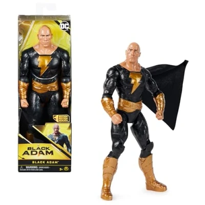 Image of DC Comics, Black Adam Movie 30cm Action Figure, Collectible Kids’ Toys for Boys and Girls Ages 3 Up