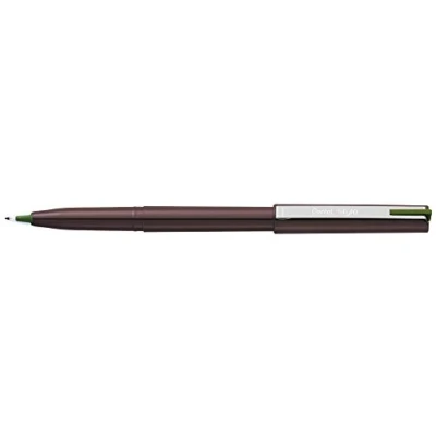 Image of Pentel JM20 D2 Felt Tip Pens Pack of 12 Olive Green