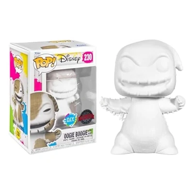 Image of Funko 889698579605 POP File NBX Oogie Boogie (DIY)(White) Action Figures, Multicoloured