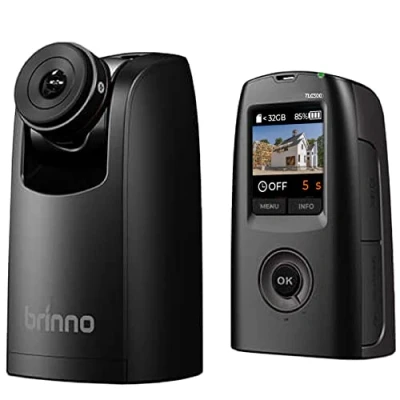 Image of Brinno Time Lapse Camera TLC300, Timelapse for Plant Grow, Grow Tent, Professional HDR FHD1080P LCD Screen, Long Battery Life Up to 100 Days