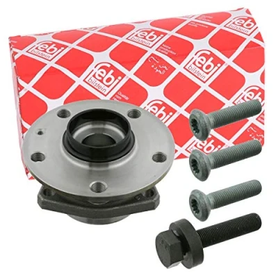 Image of 1K0498621, 5K0498621A Wheel bearing kit FEBI BILSTEIN 27342 VOLKSWAGEN: Golf 6, 5, SKODA: Octavia II Hatchback, Yeti, AUDI: A3 Sportback