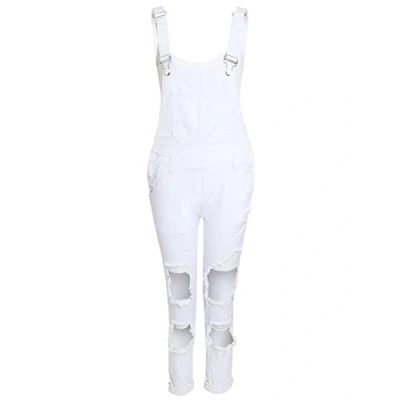 Image of SS7 Womens Denim Dungaree Jeans Overalls Jumpsuit