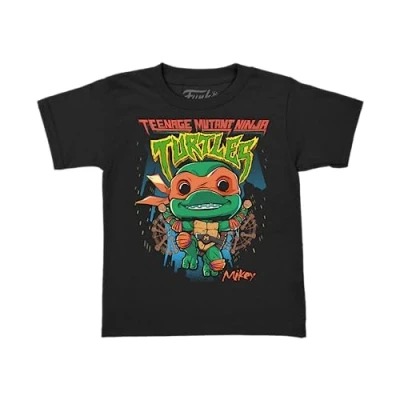 Image of Funko Pocket Pop! &amp; Tee: Teenage Mutant Ninja Turtles (Teenage (TMNT) ) Extra Large (XL) T Shirt Clothes With Collectable Vinyl Minifigure Gift Idea for Adults Unisex