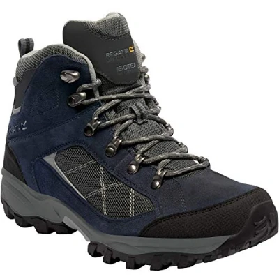 Image of Regatta Mens Clydebank Waterproof Walking Boots 7 UK Blue
