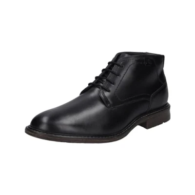 Image of Josef Seibel Women Low Tops Abena 01, Ladies Trainers,Width G (Regular),Removable Insole,Short Boots,lace up Boot,Black (Schwarz),44 EU / 9.5 UK
