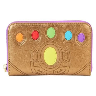Image of Marvel by Loungefly Porte monnaie Shine Thanos Gauntlet