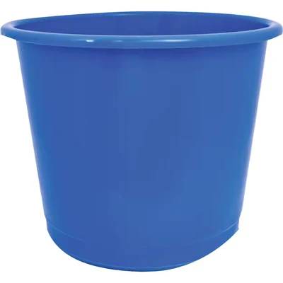 Image of Offis Plastic Blue Waste Bin 14 Litre