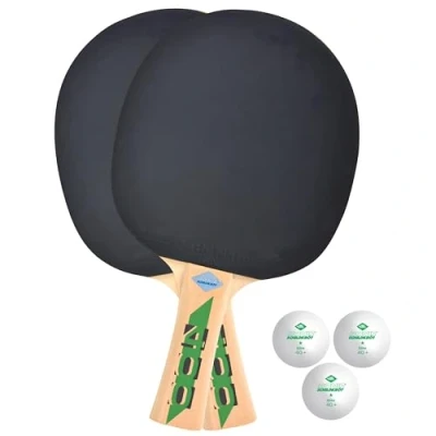 Image of Donic Schildkröt Sensation Line 700 Table Tennis Bat, ASG Handle, 1.8 mm Sponge, Avantgarde Pad ITTF, 734403