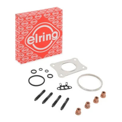 Image of 04E145701B, 04E145703T, 04E145704C, 04E145704F, 04E145704P Mounting Kit, charger ELRING 595.180 with gaskets/seals bolts/screws