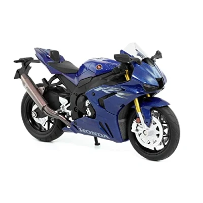 Image of MGM 029924 Turbo Challenge Moto Honda CBR1000RR R Die Cast 1/12 Freewheel Vehicle Blue Metal Children&#039;s Toy Gift from 3 Years
