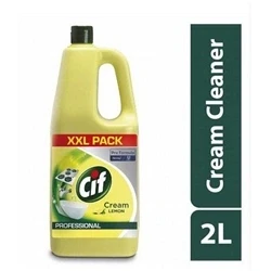 Image of Cif Pro Formula Cream Cleaner Lemon 2 Litre PACK (6)