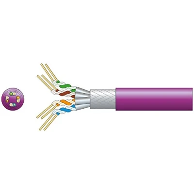 Image of Mercury 305 m CAT6A S/FTP LSZH Network Cable Purple