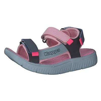 Image of Kappa Walking sandals Light blue/multicoloured for kids, Size: 13K, blue/multi coloured Textile/synthetics