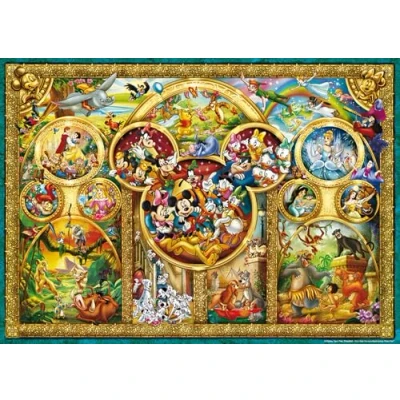 Image of Ravensburger 12000469 The Best disney Themes 1000 pieces jigsaw Puzzle for adults and kids age 14 years up, jigsaw, gifts