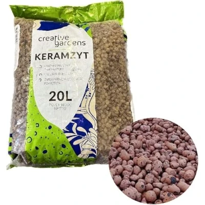 Image of 20L GT Prospect Home &amp; Garden Expanded Clay Pebbles, 8 16 mm, Lightweight Aggregate for Hydroponic Plants, Orchids