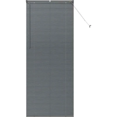 Image of With Curtains Other Manual Dark gray 90 x 220 cm Aluminium Vidaxl