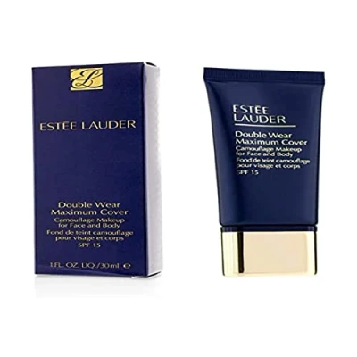 Image of Estée Lauder Double Wear Maximum Cover Foundation Camouflage Make Up 07, Medium Deep, Pack of 1 (1 x 30 ml)