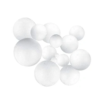Image of Polystyrene Balls 150mm Foam for Crafts, Cupcakes, Craft Modelling Spheres 3 Units