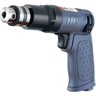 Image of Ingersoll Rand 7804XPA Heavy Duty air Drill with 3/8&quot; (10 mm) keyless Chuck Pistol Shaped Power 0.12 kW, 1600 RPM Lightweight, Durable, Versatile