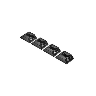 Image of Oldbones Anchor Point for Airline Egelets L Track Fitting 4Packs In Black Square