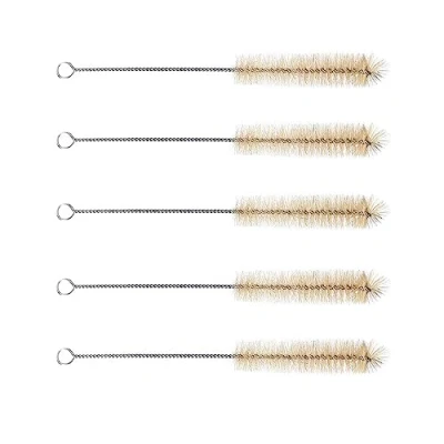 Image of 5pcs Test Tube Cleaning Brushes 19mm Diameter. 187mm Length Wash Brush for Lab Set Chemistry Size S