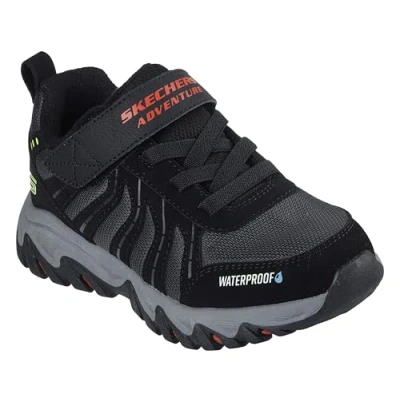 Image of Skechers Rugged Ranger Hydro Scout Sneaker, Black/Red, 10 UK Child