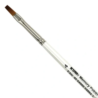 Image of KUM 511.49.11 Memory Point Brushes FL, MemTip Pin Fl#4, Flat Shape, Pack of 1